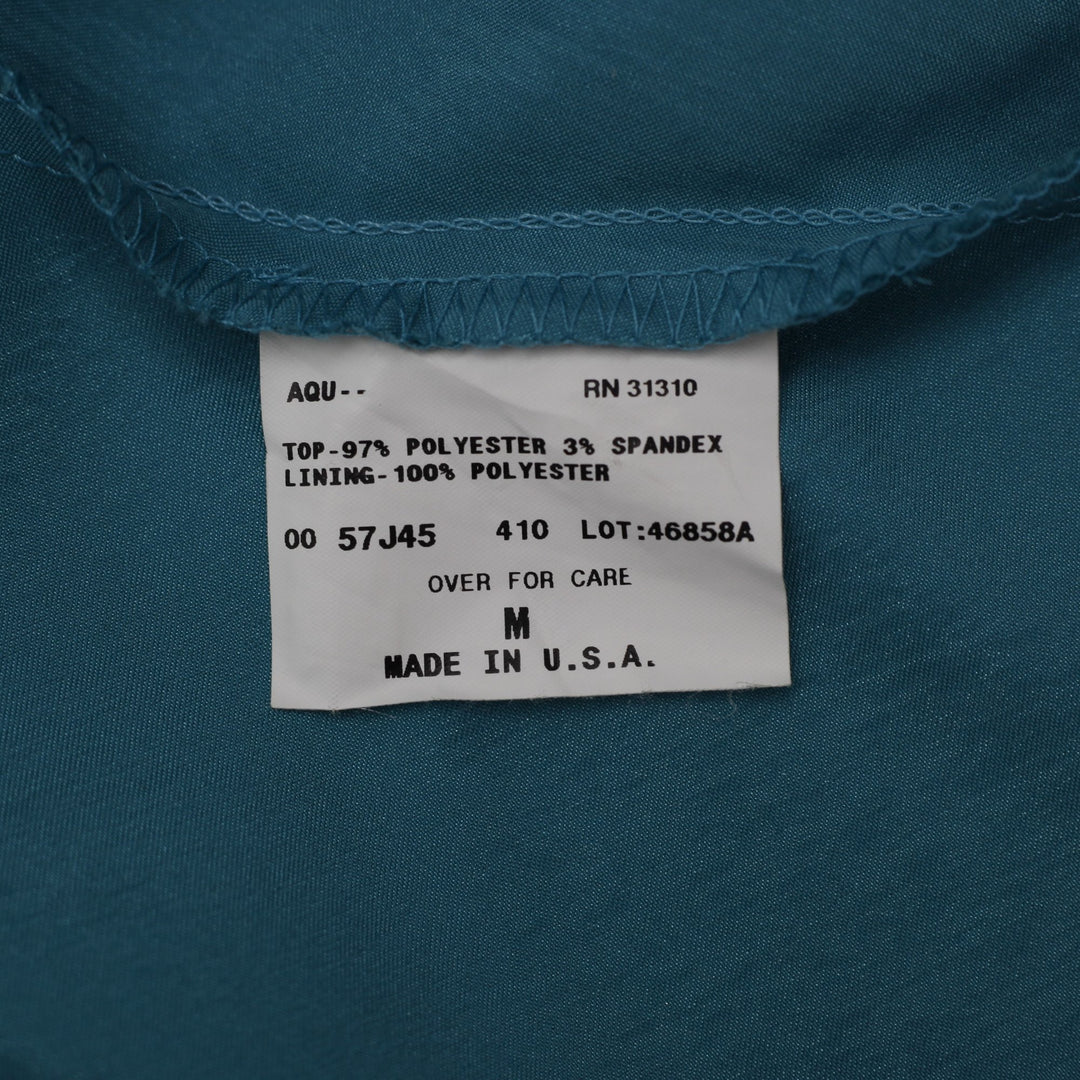 Y2K Ladies B-Wear By California Satin Ruched Cami Tank Top Size M