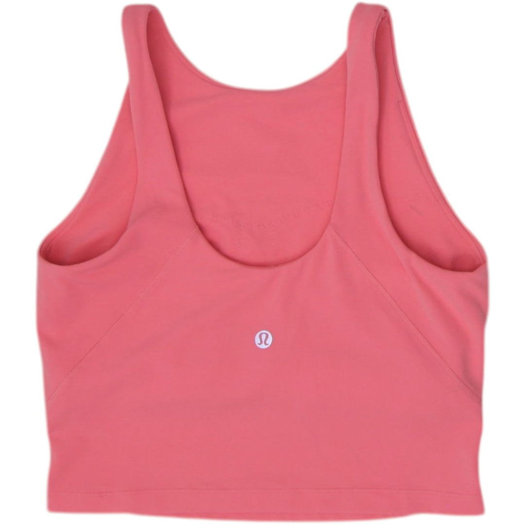 Ladies Lululemon Align High Neck Built In Bra Tank Top