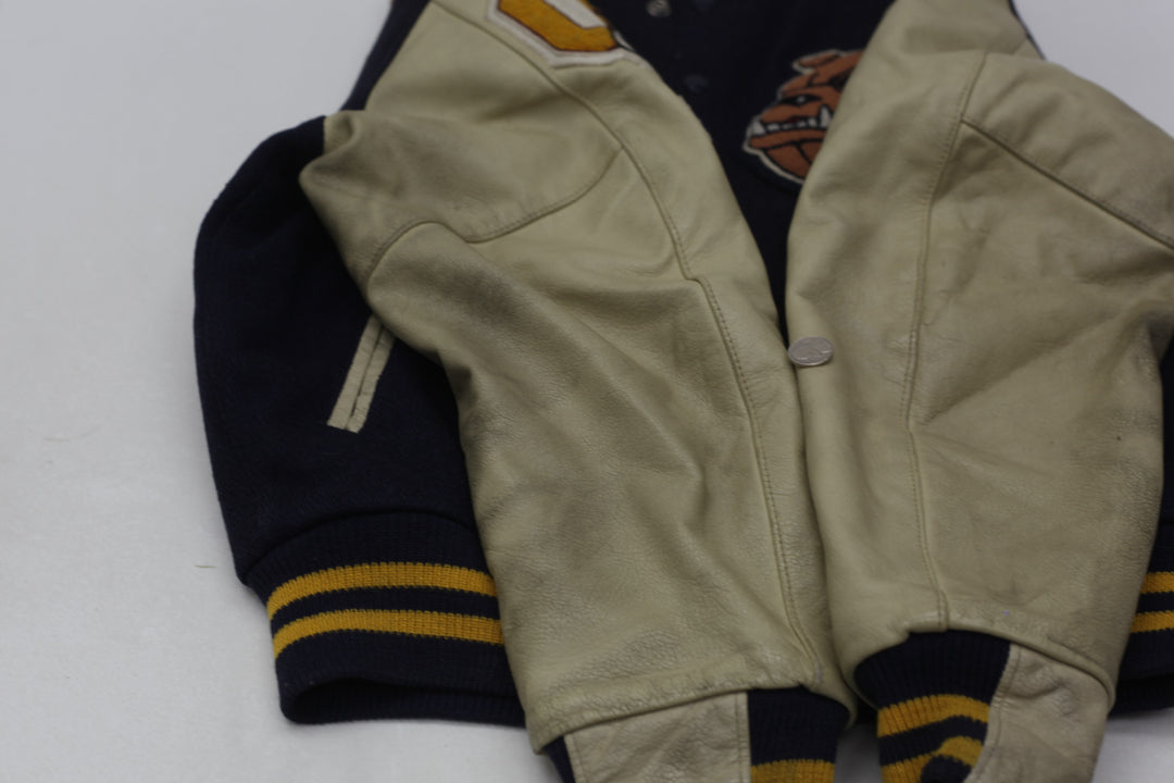 Vintage Golden Bear Octopus Army Varsirty Jacket-Size M, Made In USA - Fashion Rerun Vintage Migration_Jacket