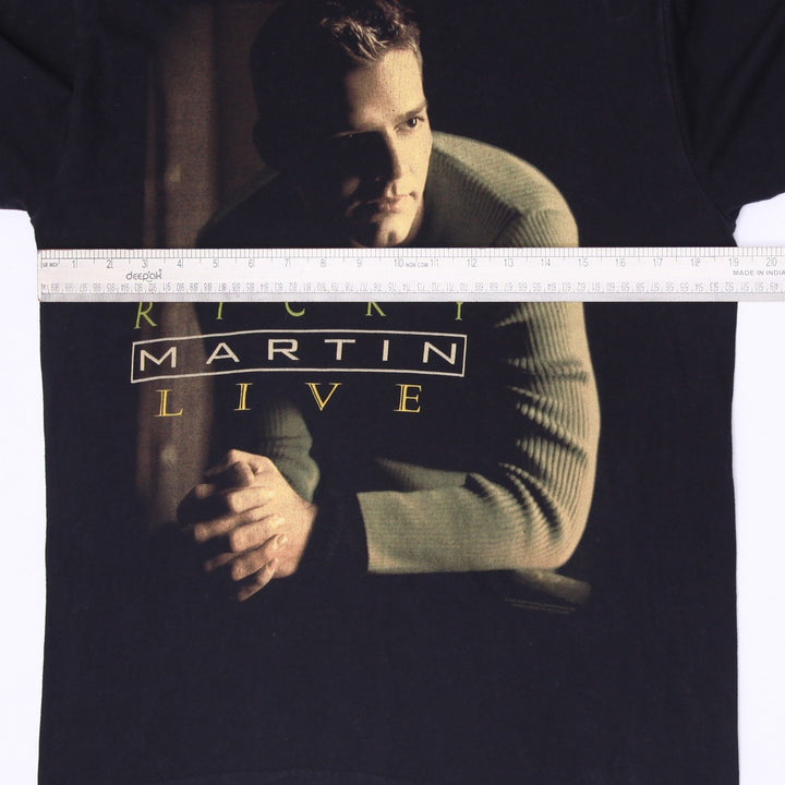 Vintage 1999 Ricky Martin Livin' La Vida Loca European Tour T-Shirt