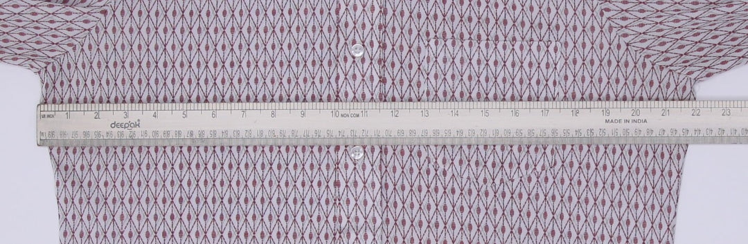 Checkered Cotton Shirt Size 16-33 | Migration_Shirts - View 7 | Fashion Rerun
