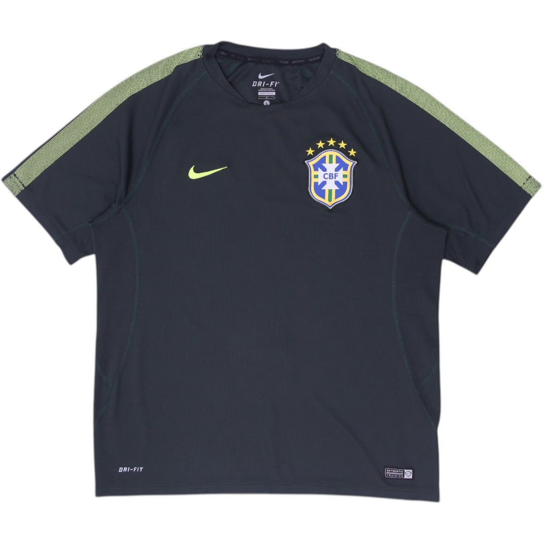Mens Nike Brazil Copa CBF Squad Training Jersey Size L