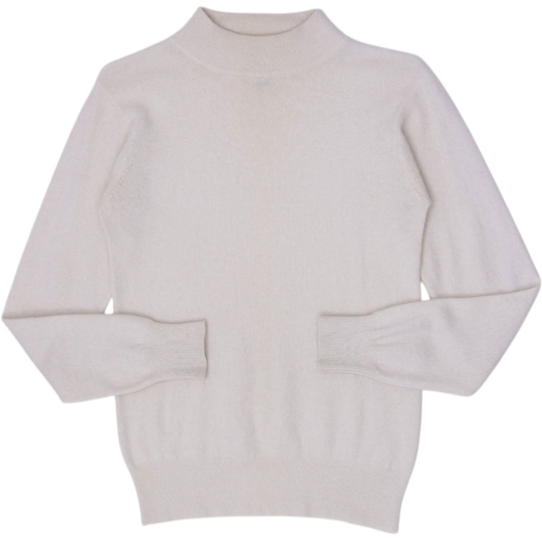 Ladies Bagatelle 100 Cashmere Mock Neck Sweater Size L
