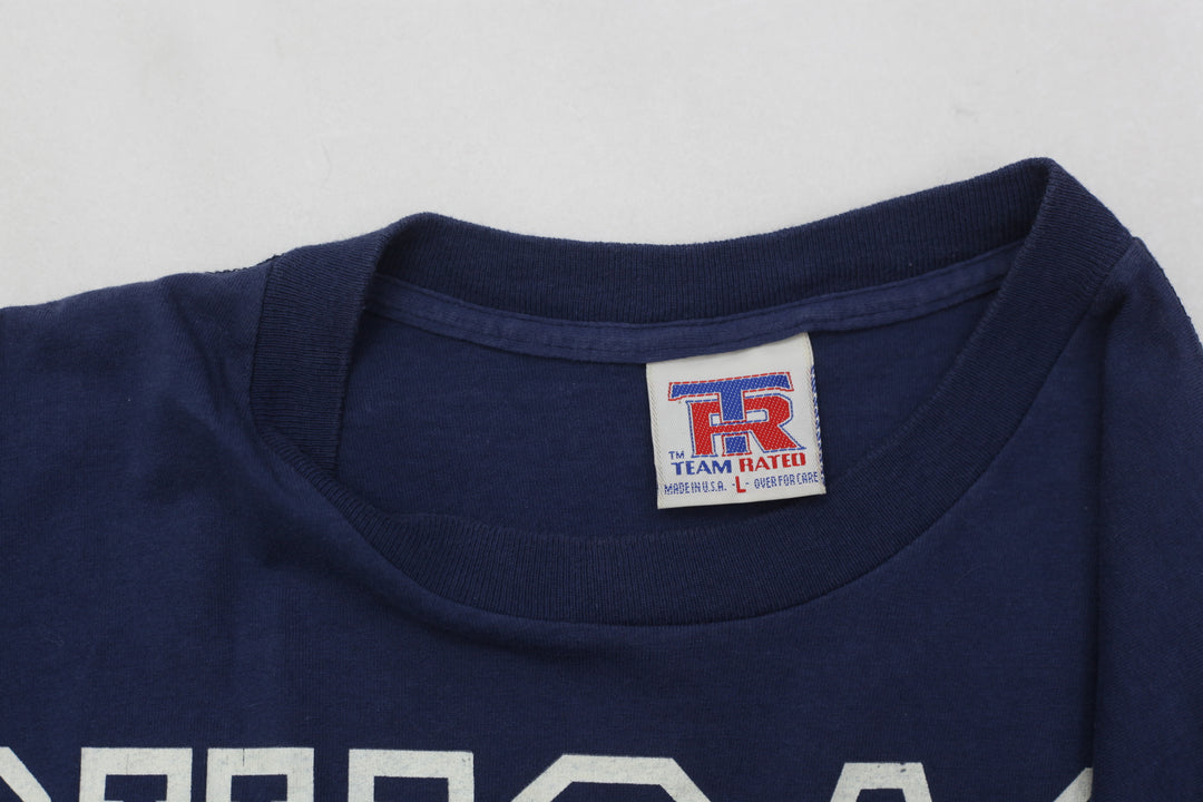 Vintage Team Rated Chicago Bears Team T-Shirt Single Stitch Made in USA