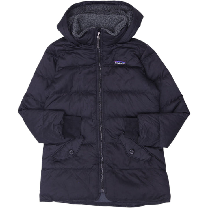 Ladies Patagonia Sherpa Hood Downtown Parka Jacket Size S