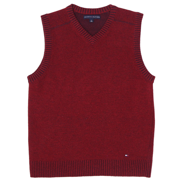 Mens Tommy Hilfiger Sleeveless Ribbed Knit Sweater