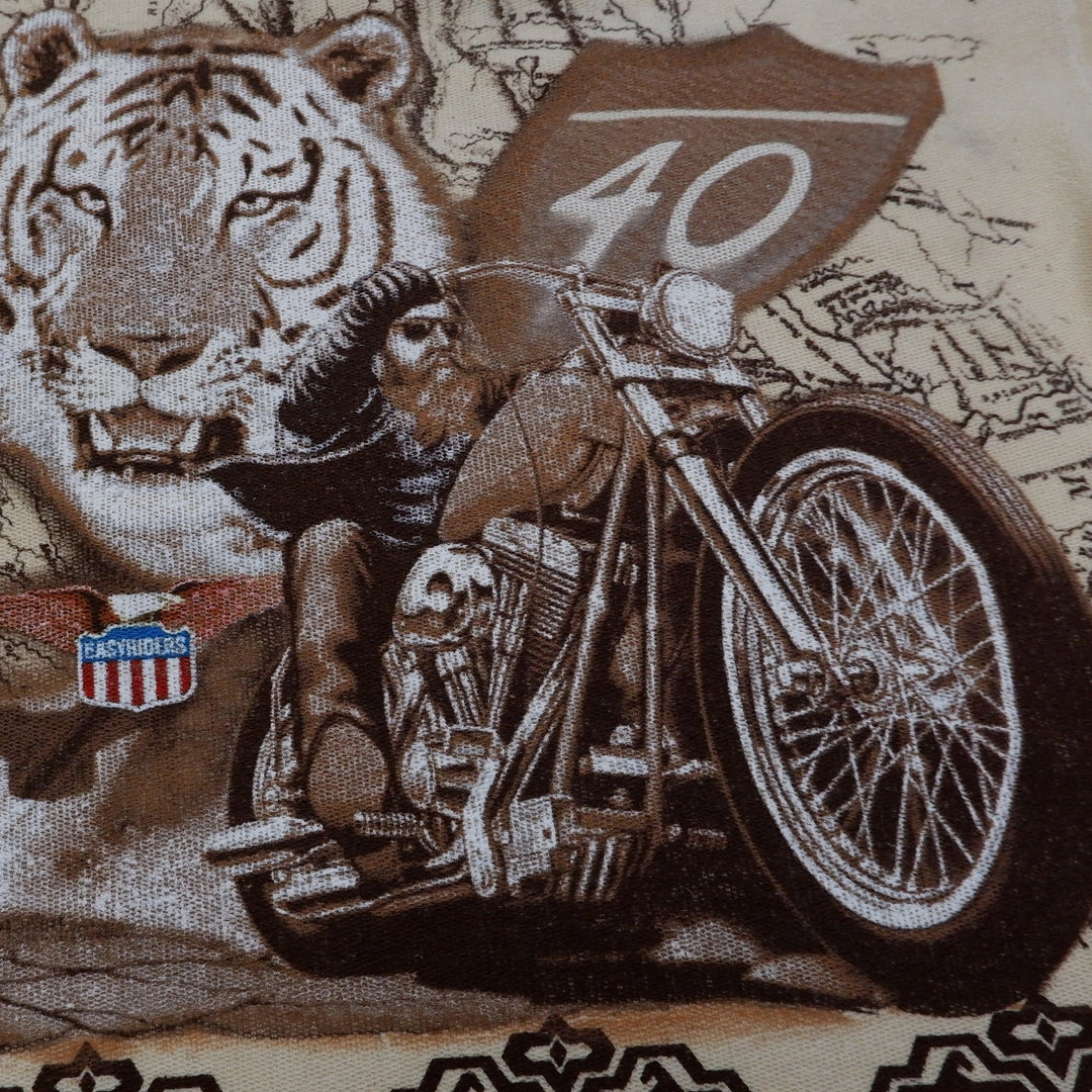 Vintage Graphic Long Sleeve 100% Cotton Sweater