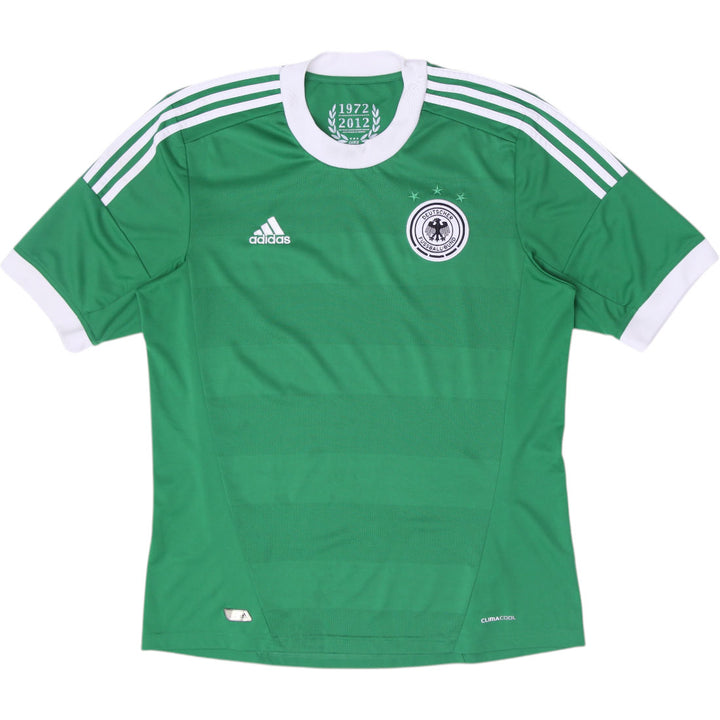 Mens Adidas Germany 2012-13 Away Football Jersey Green Size L