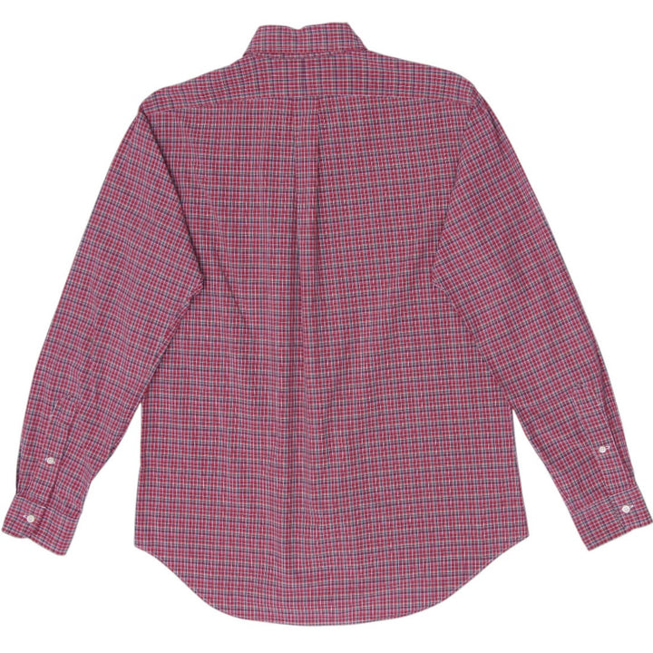 Mens Ralph Lauren Classic Fit Plaid Long Sleeve Shirt Size M