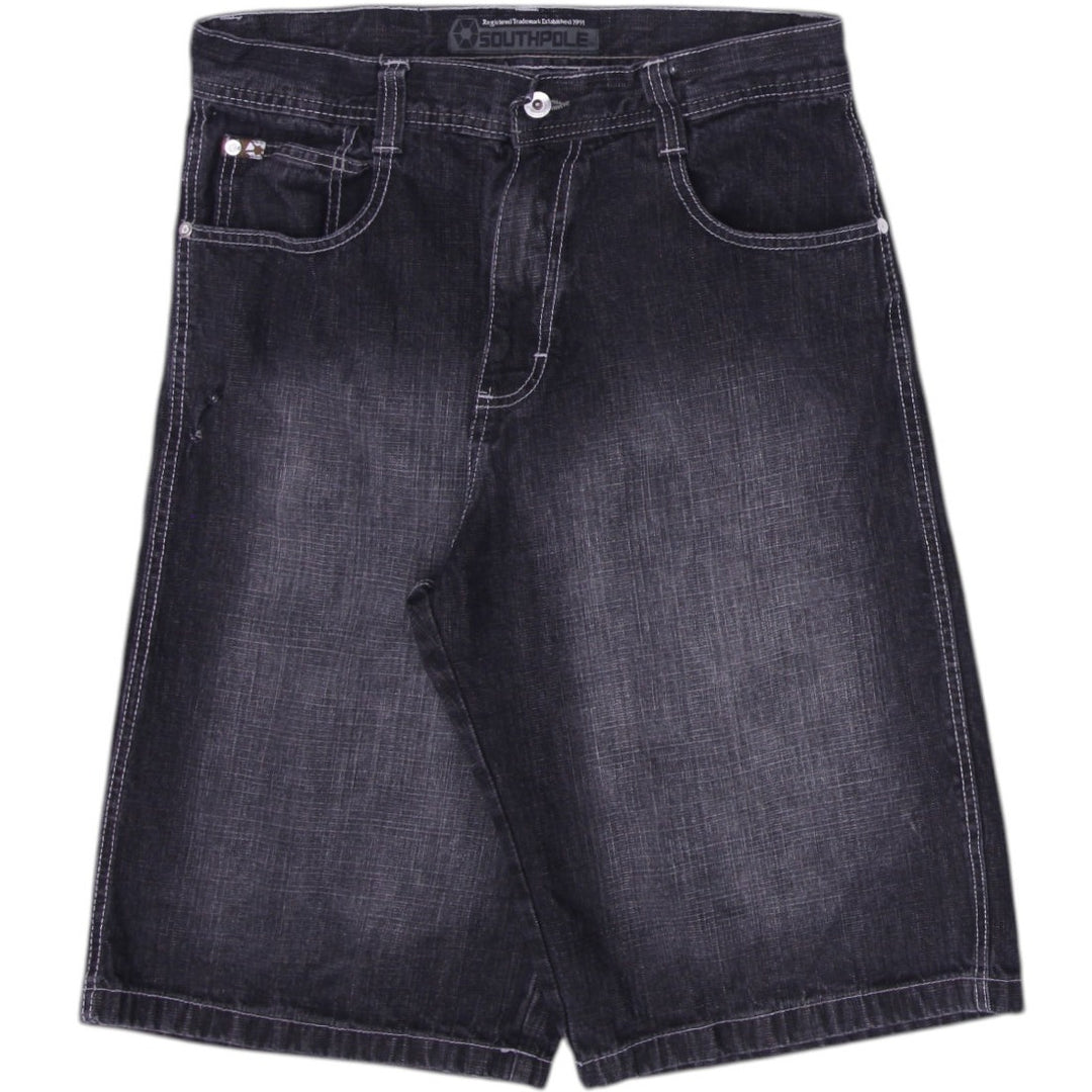 Y2K Mens Southpole 4180 Casual Style Denim Shorts Size 32