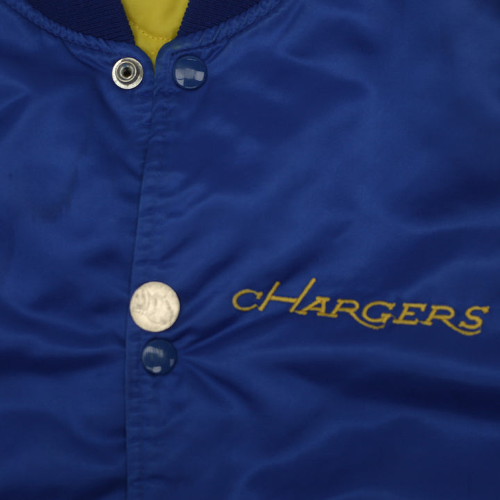 Vintage Starter NFL Los Angeles Chargers Bomber Jacket Size L, Made In USA - Fashion Rerun Vintage Migration_Jacket