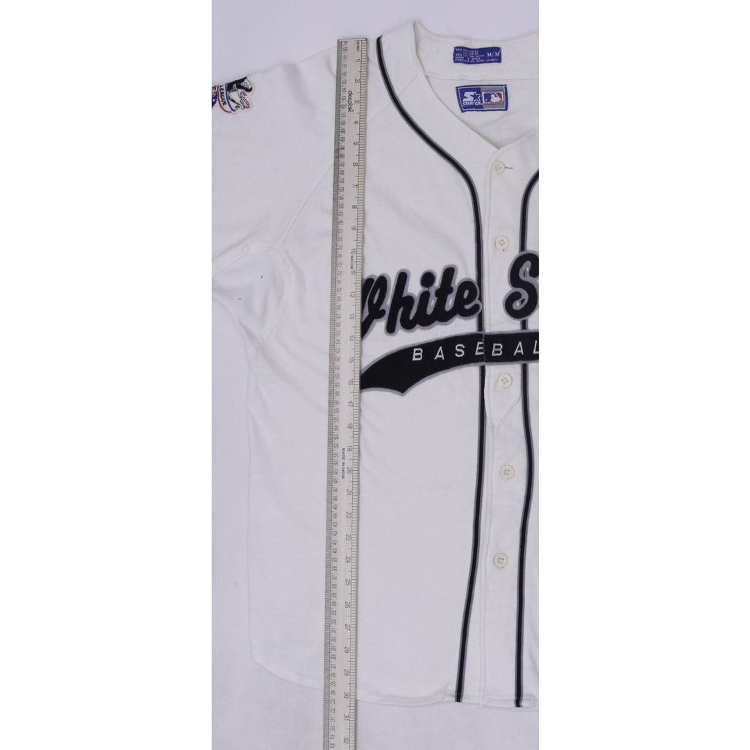 Vintage 1990s Chicago White Sox Starter Baseball Jersey MLB Mens M | Migration_Jerseys - View 6 | Fashion Rerun