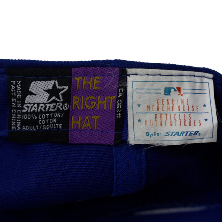 Vintage Mens Starter Blue Jays Embroidered Logo Adjustable Cap