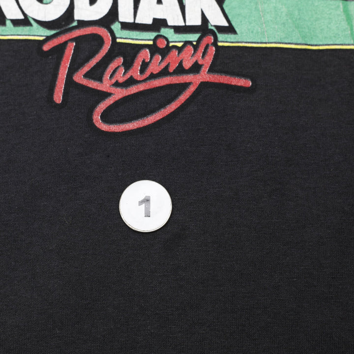 Vintage 1989 Rusty Wallace T-Shirt XL NASCAR Kodiak Racing Bear Single Stitch