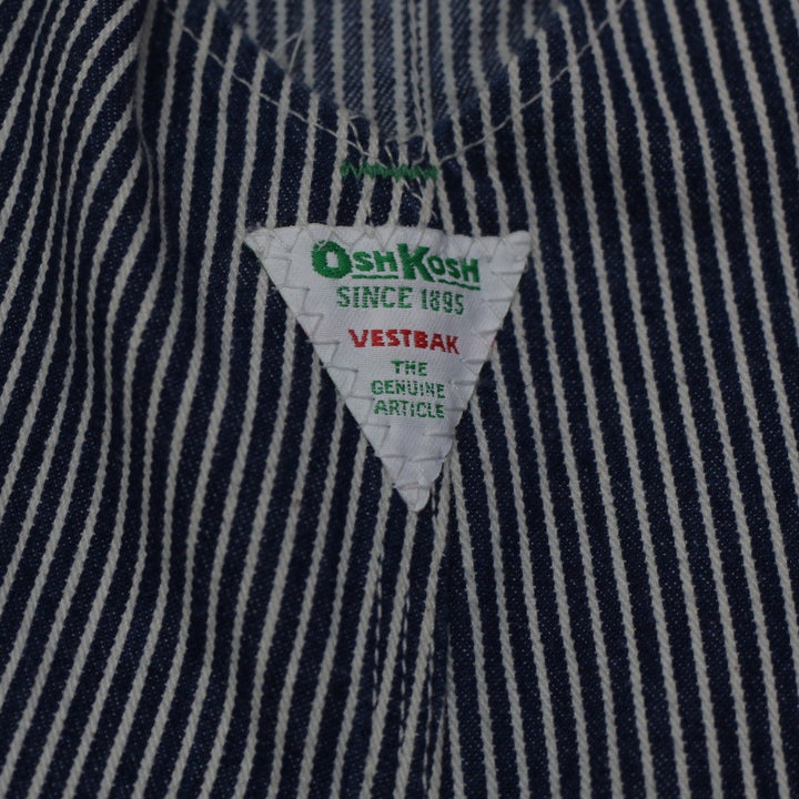 Vintage OshKosh B'Gosh Railroad Stripe Overalls