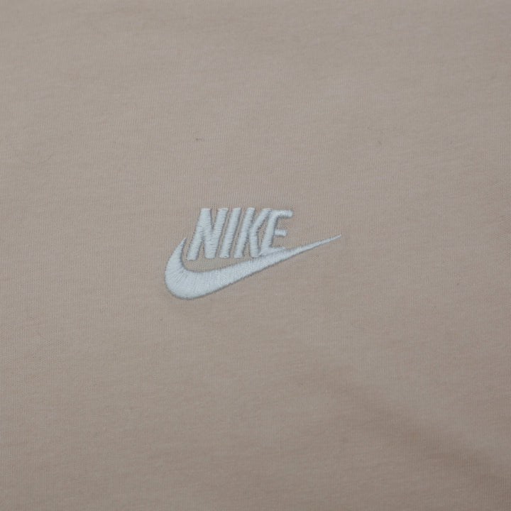 Mens Nike The Nike Tee Peach T-Shirt Logo Cotton Casual Size S