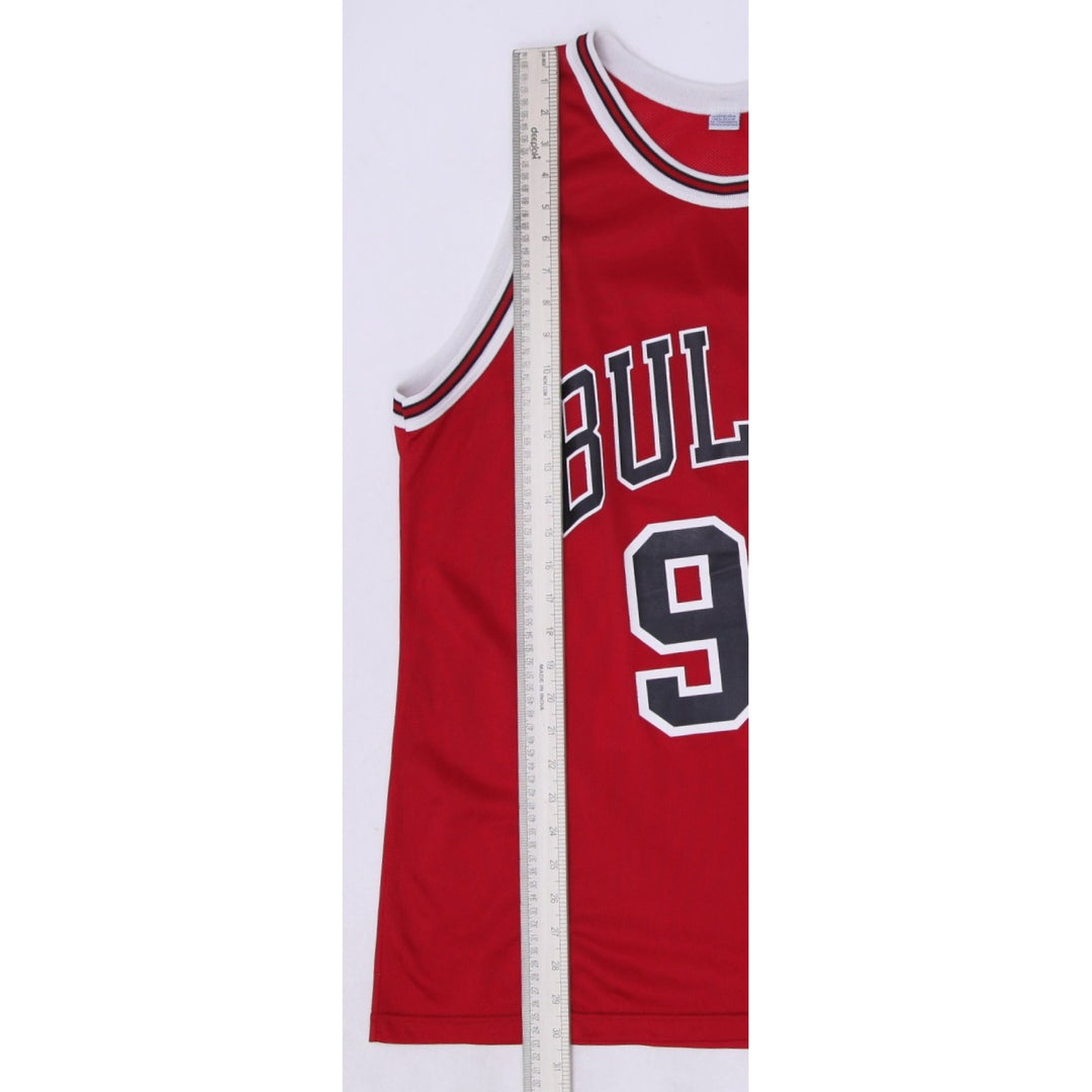 Vintage Champion Chicago Bulls Dennis Rodman #91 Red Basketball Jersey Size 48 | Migration_Jerseys - View 7 | Fashion Rerun