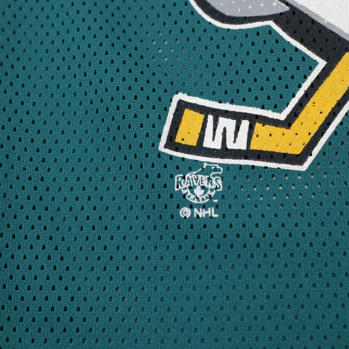 Vintage 90s Anaheim Mighty Ducks NHL Hockey Mesh Jersey