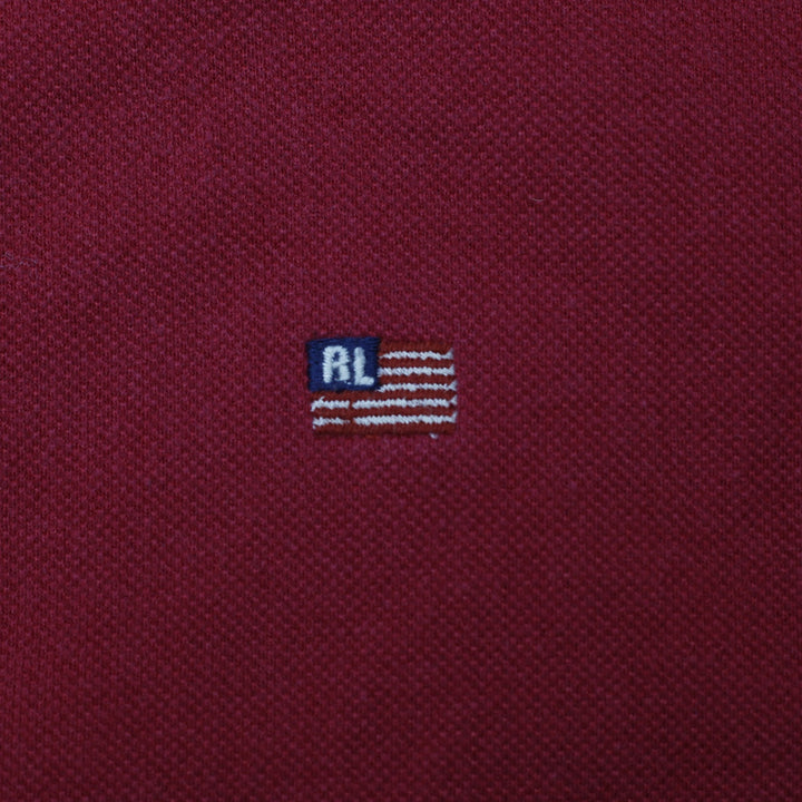 Vintage Mens Polo Ralph Lauren Maroon Full Zip Sweater Size XL | Migration_Jackets - Alternate View | Fashion Rerun