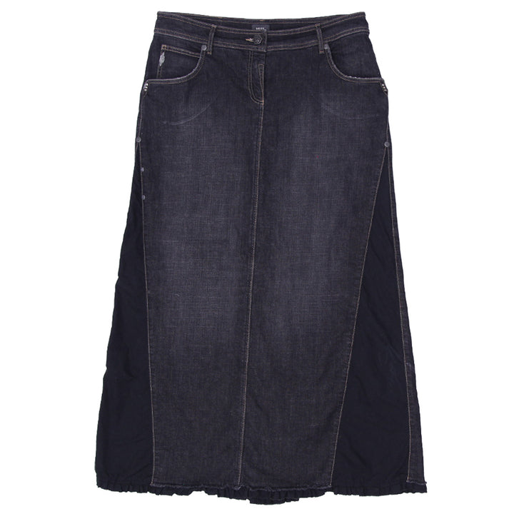 Y2K Ladies Mexx Long Denim Maxi Skirt
