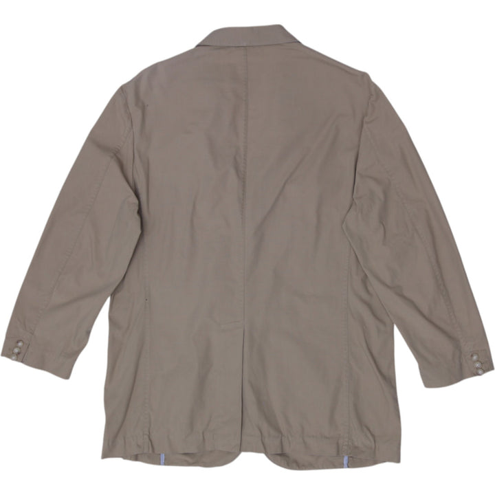Vintage Ralph Lauren Cotton Ripstop 3-Button Unstructured Blazer Size L