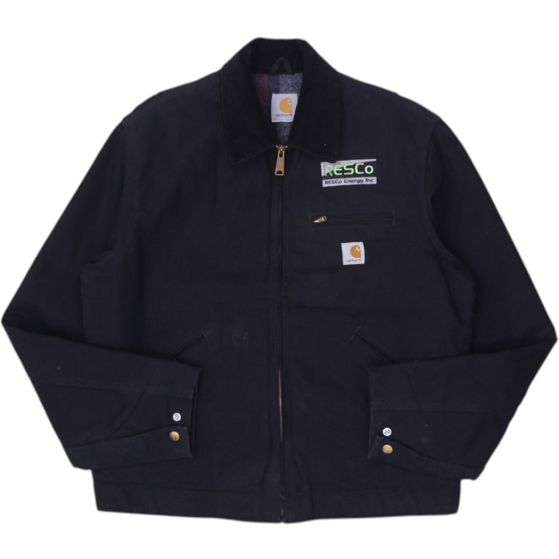 Shop Mens Carhartt J97 PTL Zip Up Detroit Workwear Jacket L
