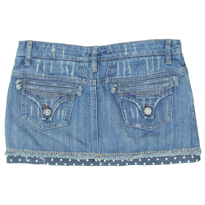 Y2K Denim Micro Mini Skirt - Fashion Rerun Vintage Migration_Skirt