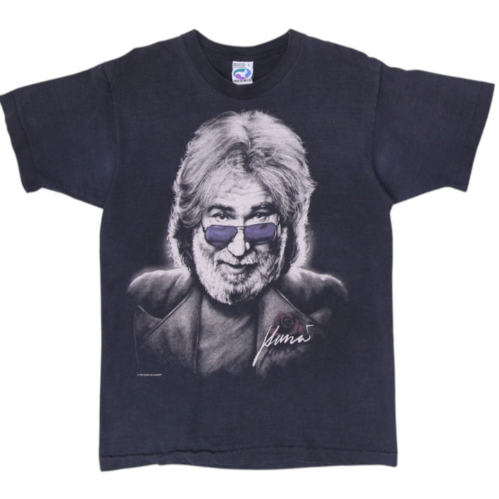 Vintage 1995 Liquid Blue Jerry Garcia Grateful Dead Band T-Shirt Size L | Migration_T-Shirts | Fashion Rerun