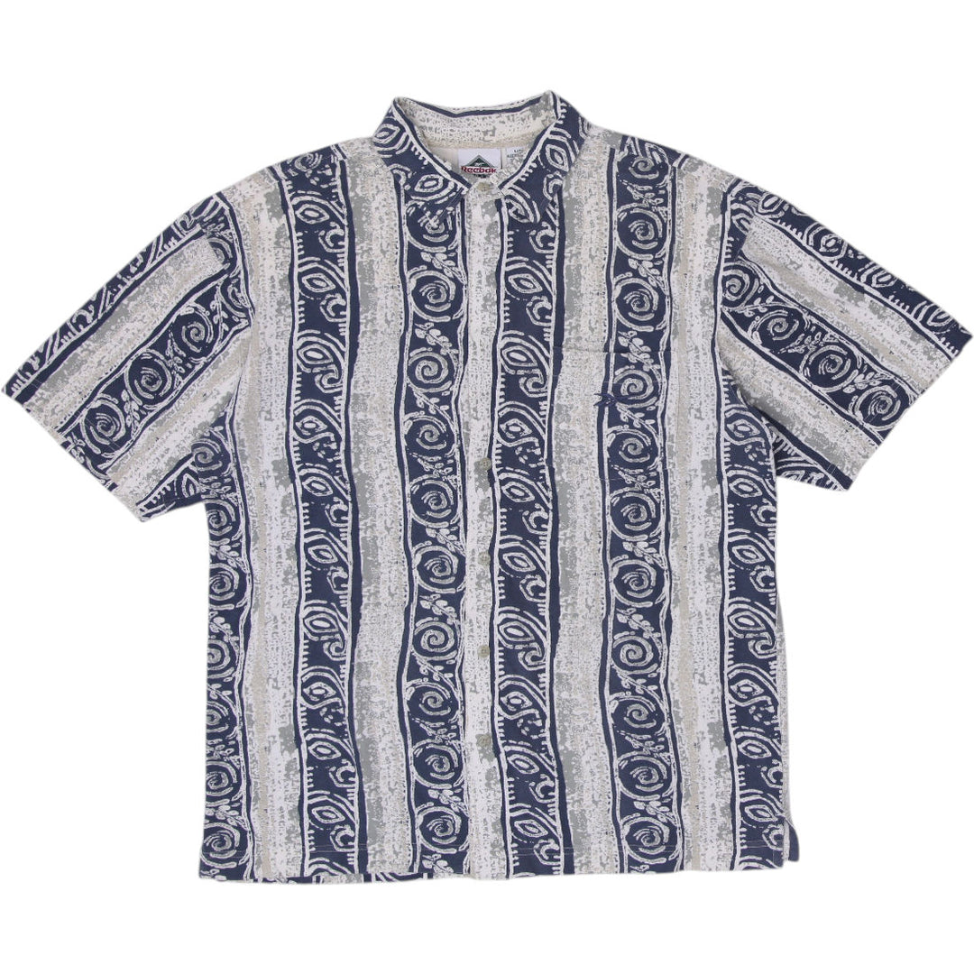 Mens Reebok Golf Patterned Graphic Design T-Shirt Size L