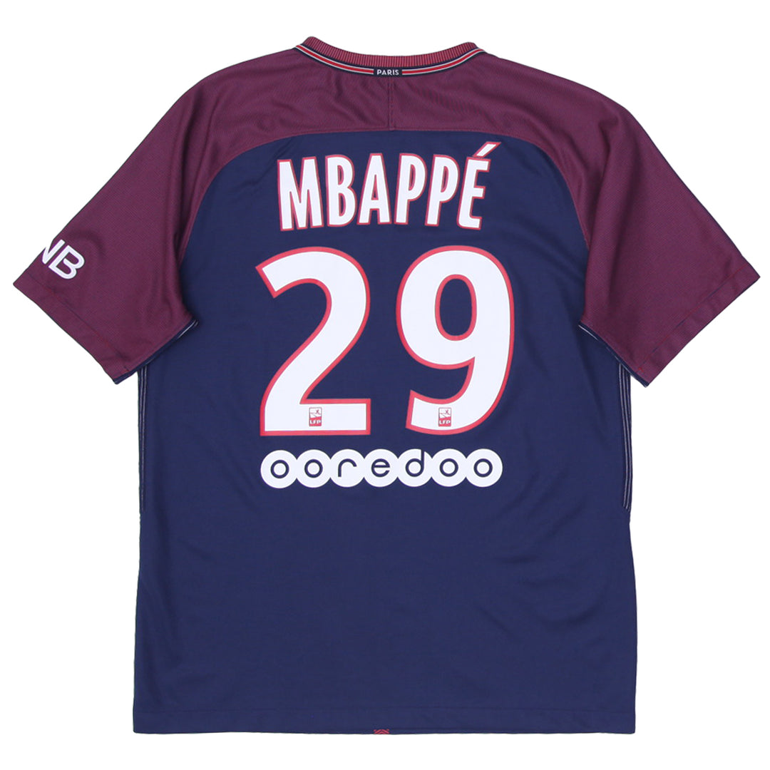 Mens Paris Saint Germain 2017 2018 Home Football Shirt Nike PSG Jersey