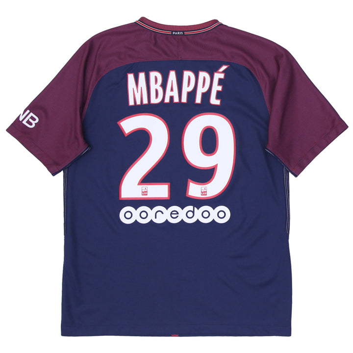 Mens Paris Saint Germain 2017 2018 Home Football Shirt Nike PSG Jersey