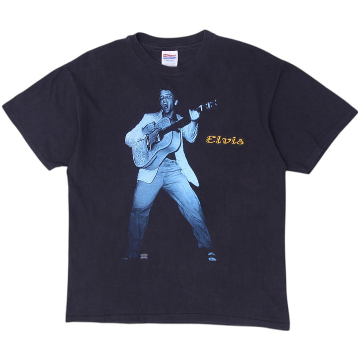 Vintage 1994 Mens Elvis Music Graphic T-Shirt Size L | Migration_T-Shirts | Fashion Rerun