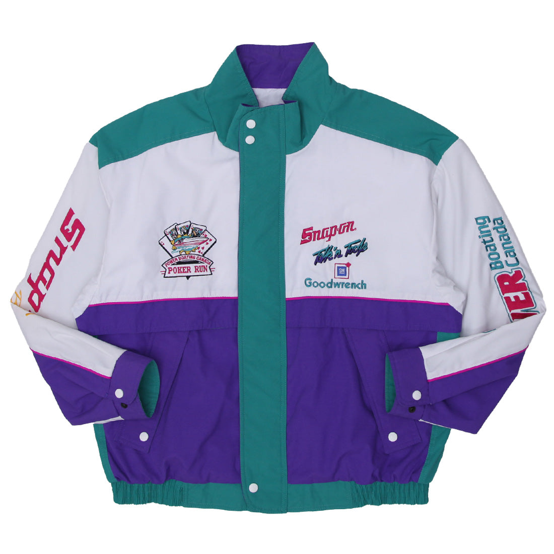 ジャケット・アウター 90supremestreethiphoplevistussychampion Shop Vintage Snap-On Racing Jacket By Astro Sportswear Size XXL