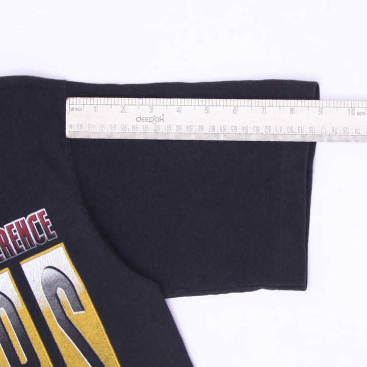 Vintage 90s Pittsburgh Steelers Super Bowl XXX AFC Champs T Shirt Medium Salem Sportswear USA Made