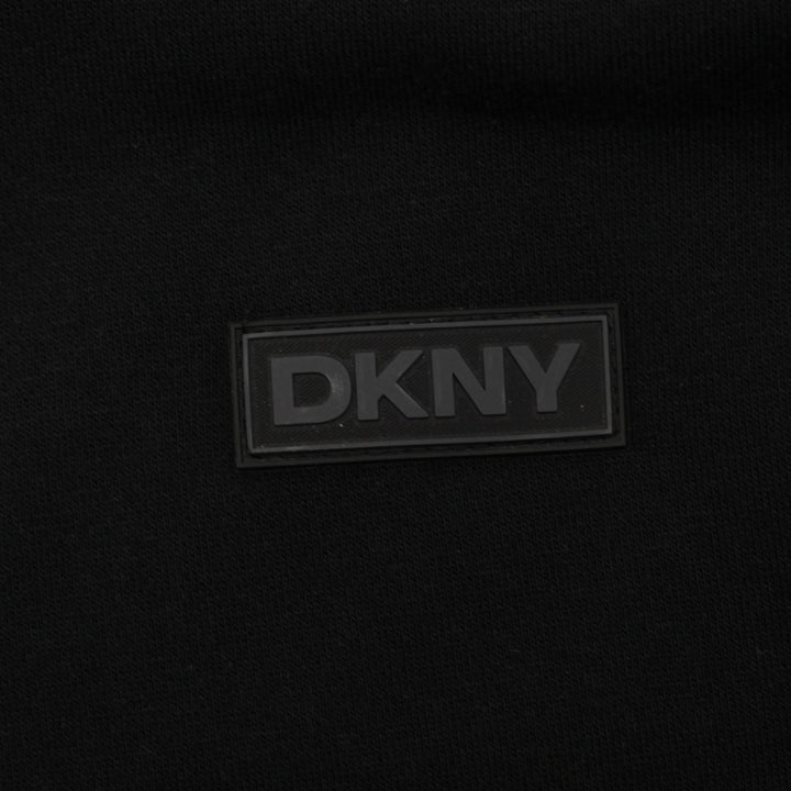 Mens DKNY Oversized Fit Crewneck Pullover Sweatshirt Black Size XL