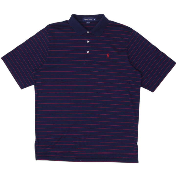 Polo Golf Ralph Lauren Striped Polo Shirt Size L | Migration_T-Shirts | Fashion Rerun