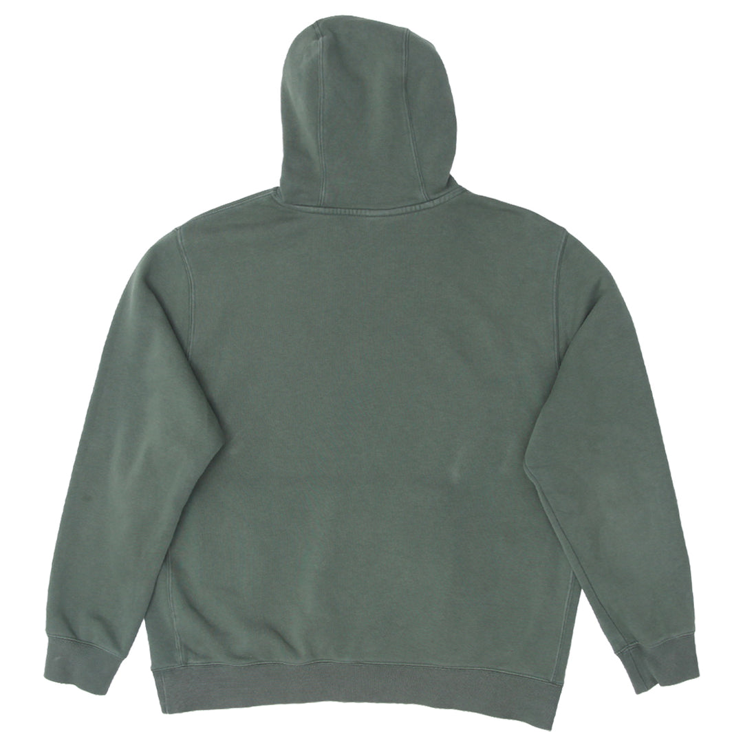 Mens Nike Embroidered Pullover Hoodie Green - Fashion Rerun Vintage Migration_Sweaters