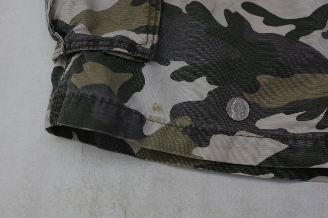 Mens Carhartt Relaxed Fit Cargo Camo Short