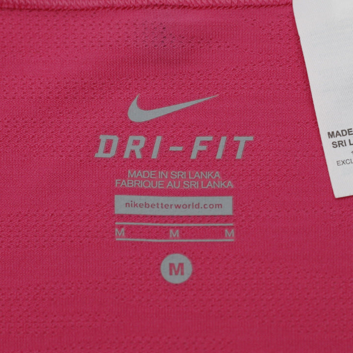 Ladies Nike Dri-FIT V-Neck Knit Short-Sleeve Training Top Size M