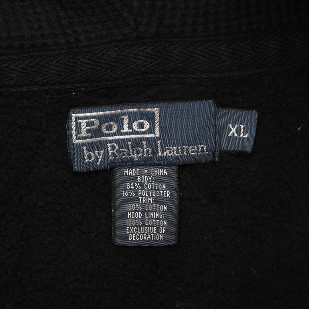 Vintage Polo Ralph Lauren Full Zip Hoodie Size XL | Migration_Hoodies - Back View | Fashion Rerun