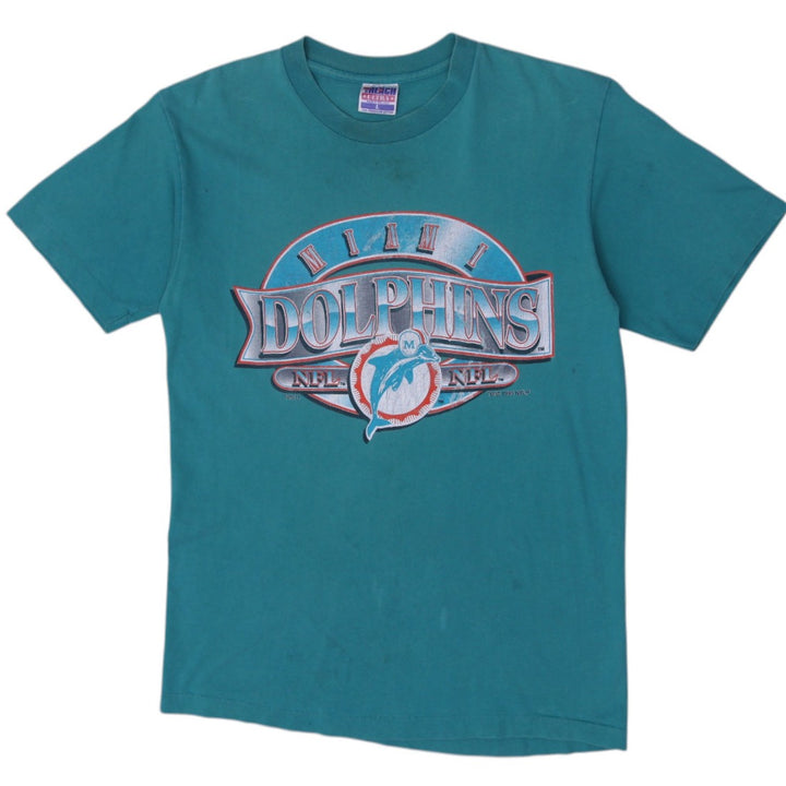 Vintage 1995 Trench Ultra Miami Dolphins T-Shirt Made in USA Size L | Migration_T-Shirts | Fashion Rerun