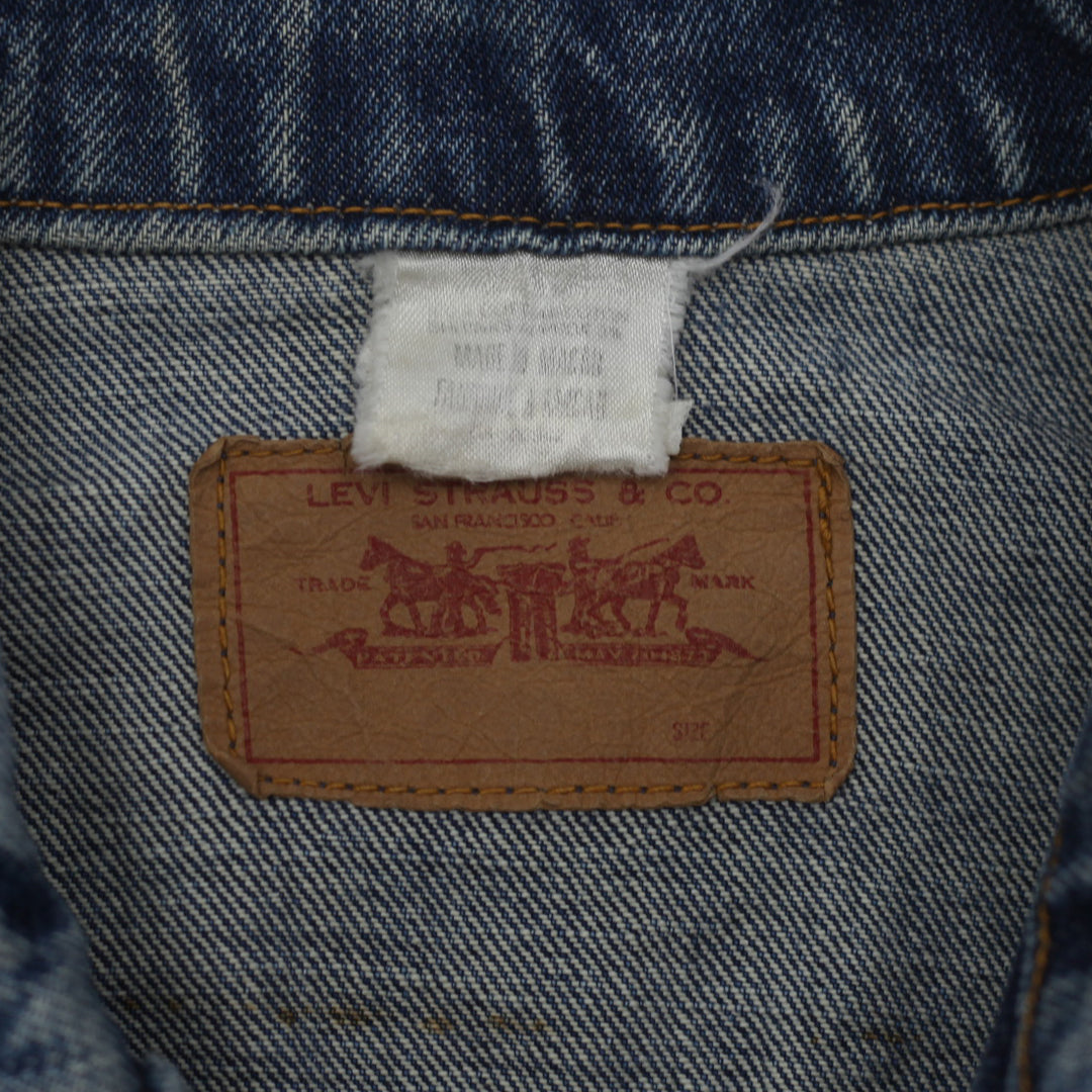 Vintage Levi's Trucker Denim Jacket - Medium Washed Size M - Fashion Rerun Vintage Migration_Jacket