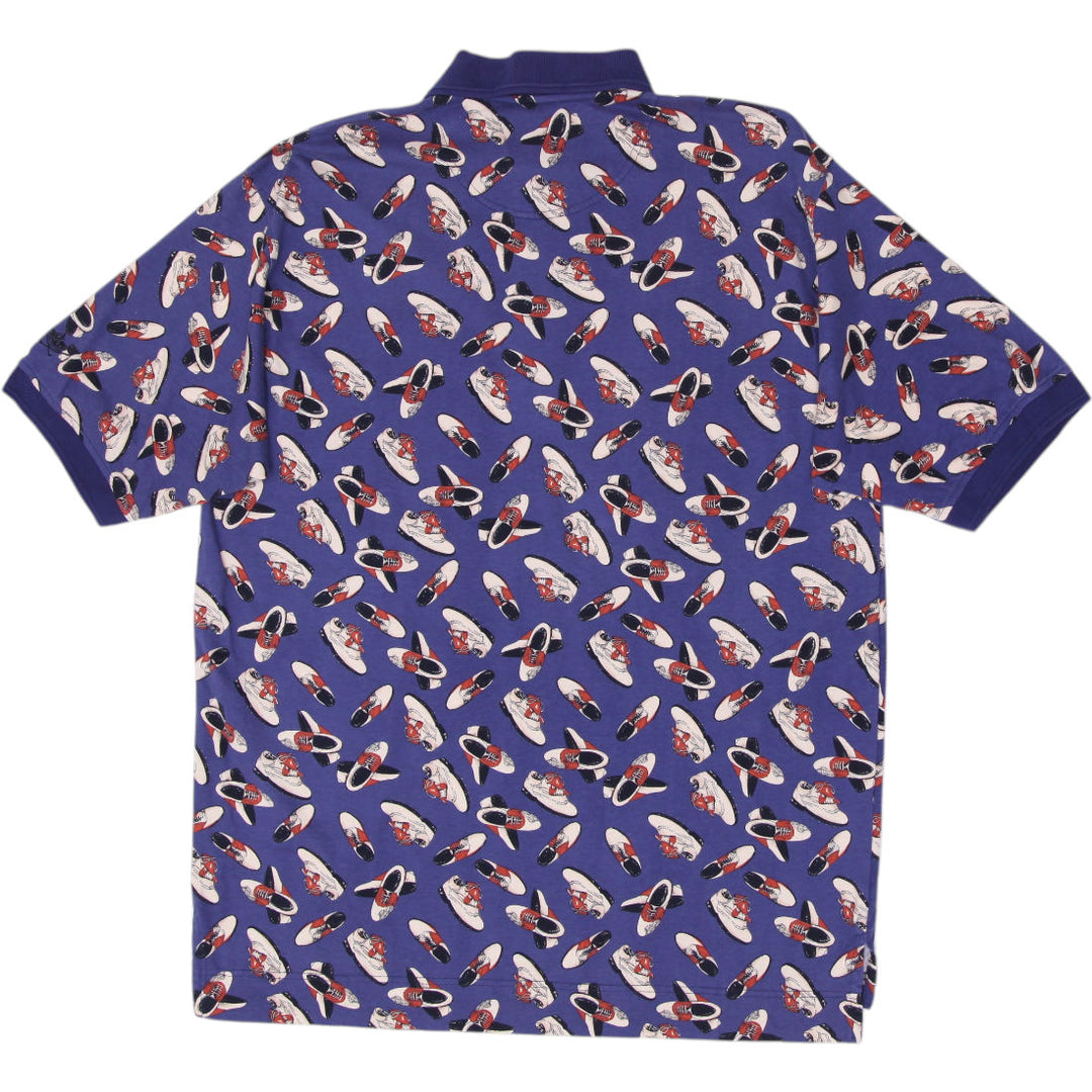 Mens Dockers Golf Graphic Short Sleeve Polo Shirt Size L