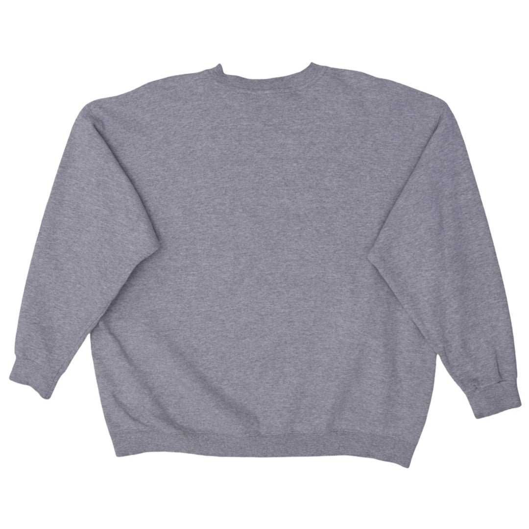 90's Vintage Nike Swoosh Embroidered Crewneck Sweatshirt Gray Made in USA - Fashion Rerun Vintage Migration_Sweaters