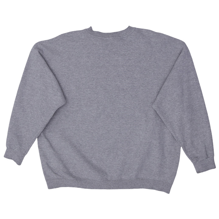 90's Vintage Nike Swoosh Embroidered Crewneck Sweatshirt Gray Made in USA - Fashion Rerun Vintage Migration_Sweaters