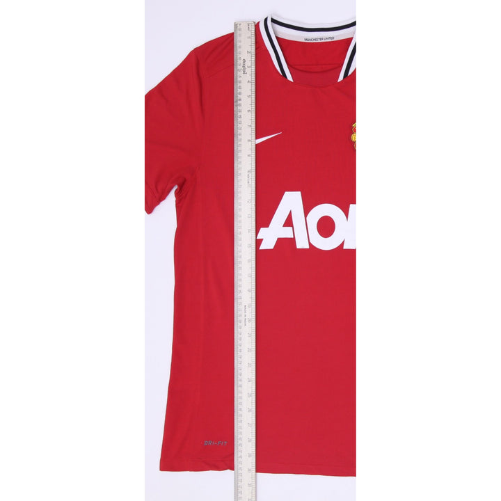 Mens Nike Manchester United 2010-2011 Home Jersey Size M