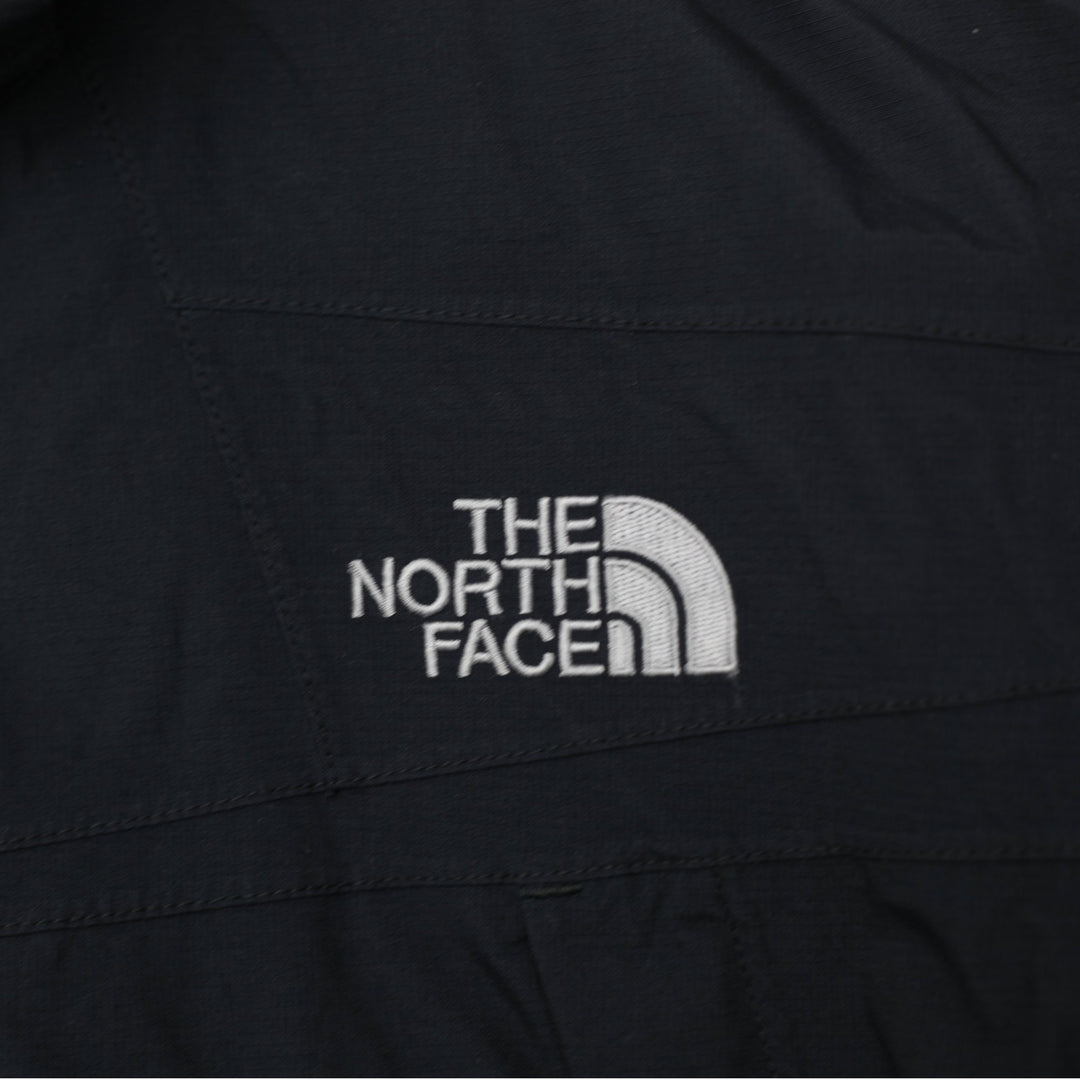 Mens The North Face Jacket Black Hooded Waterproof Windbreaker M
