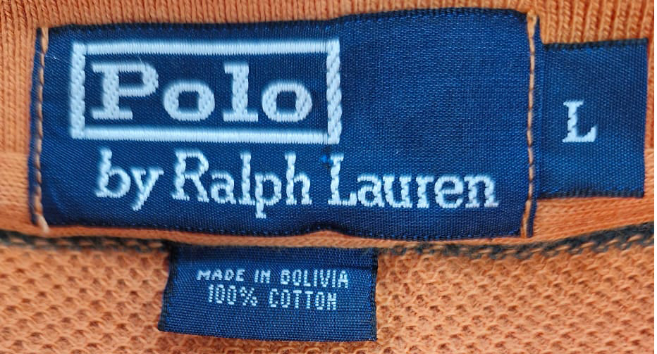 Vintage Polo by Ralph Lauren Striped Knit Polo T-Shirt - Fashion Rerun Vintage Migration_T-Shirt