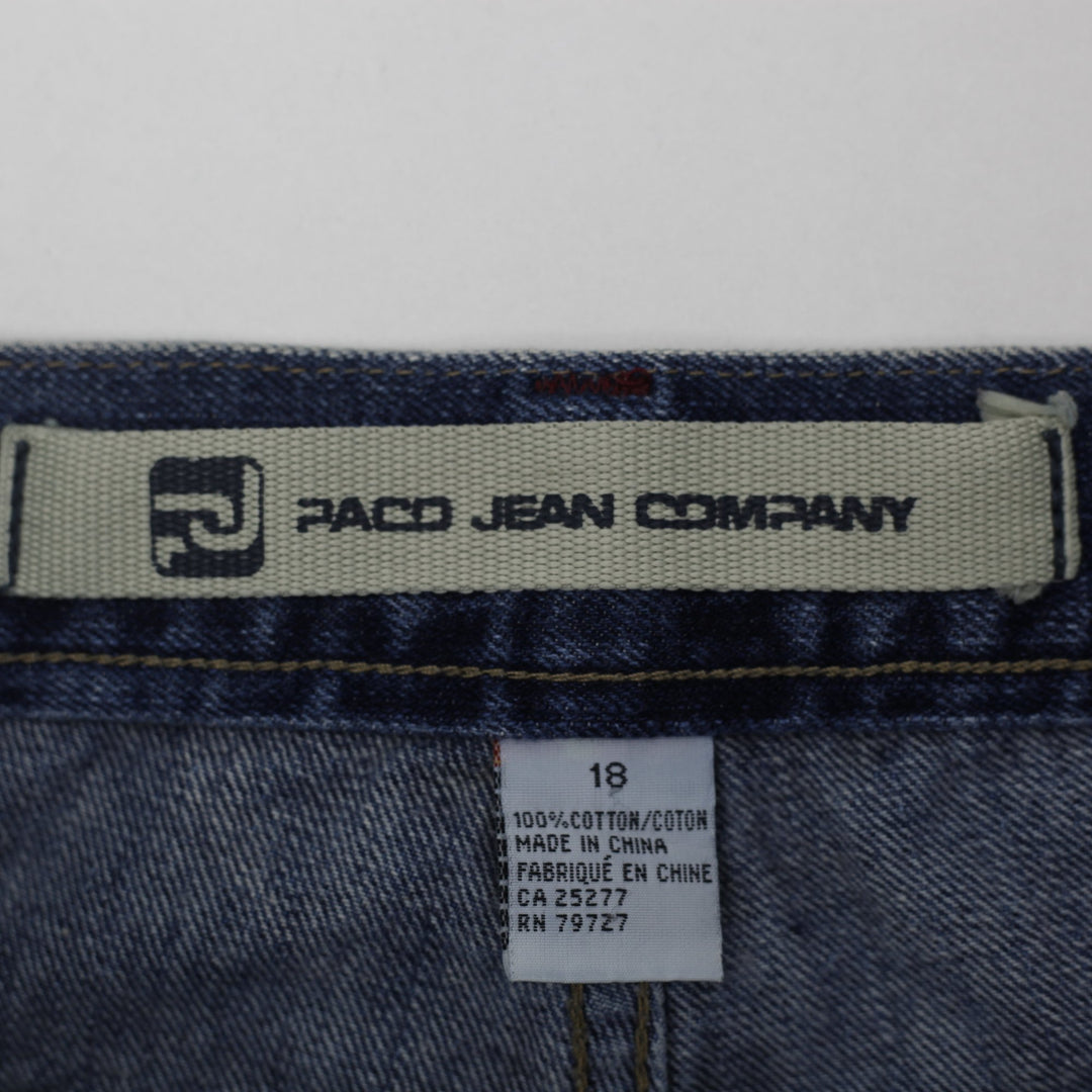 Y2K Mens Paco Jeans Baggy Carpenter Denim Jeans Size 18