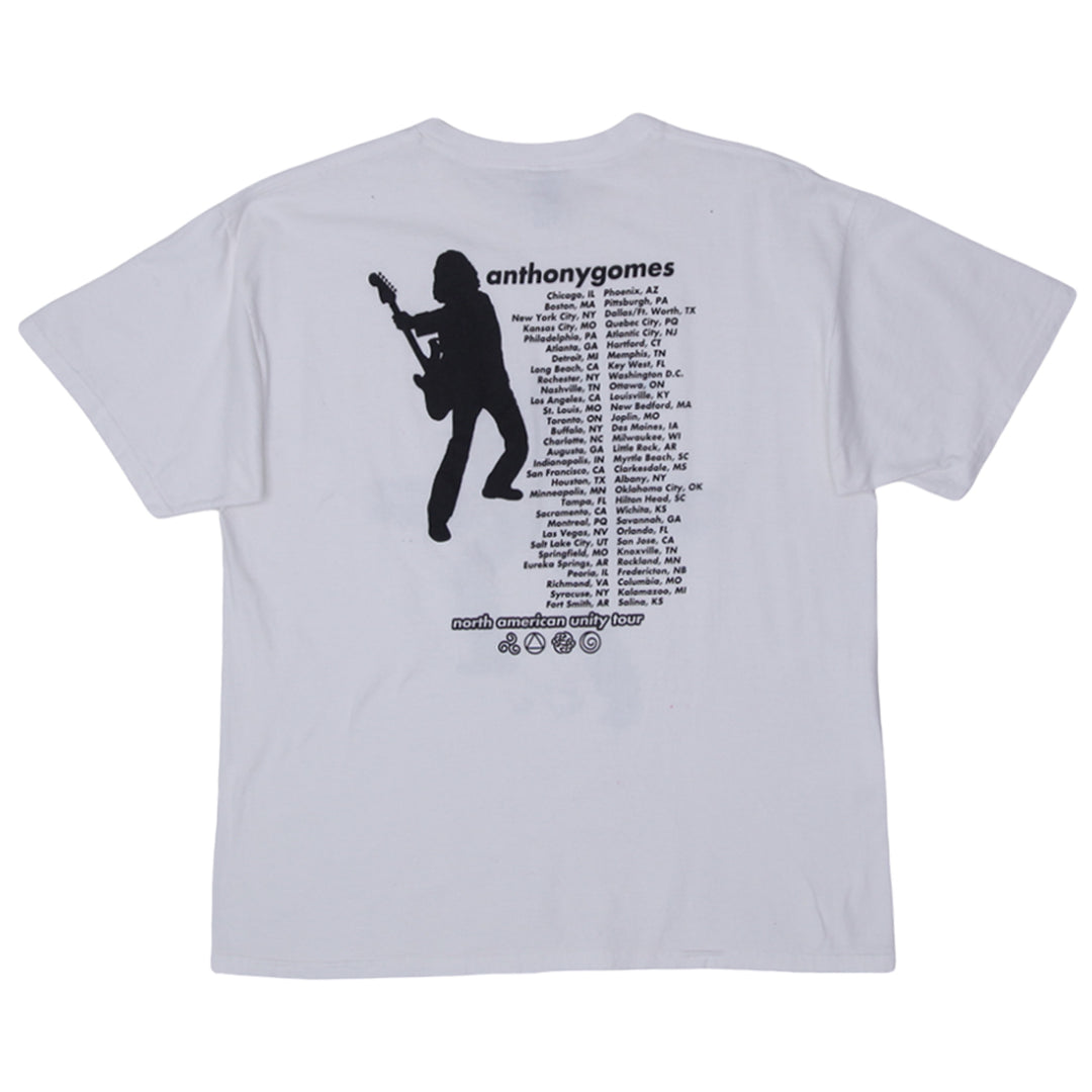 Vintage Anthony Gomes North American Tour T-Shirt Single Stitch XL - Fashion Rerun Vintage Migration_T-Shirt